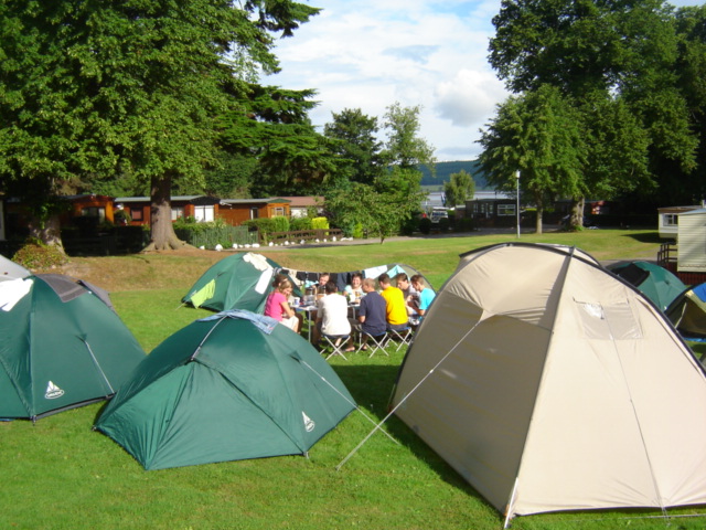 Image of tents pitch